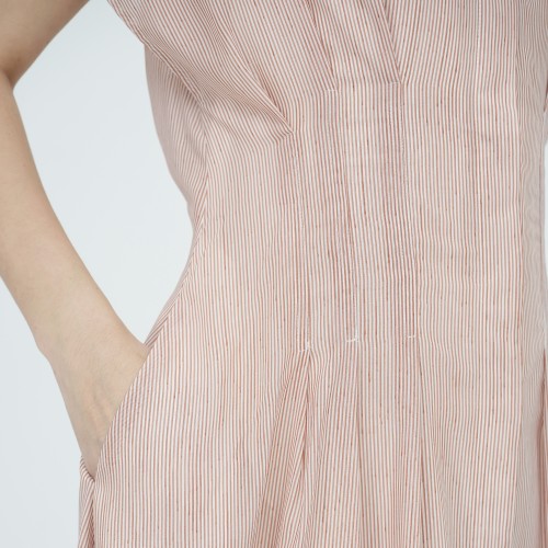 Sixdo SIXDO G-Stripe Orange Dress for Women